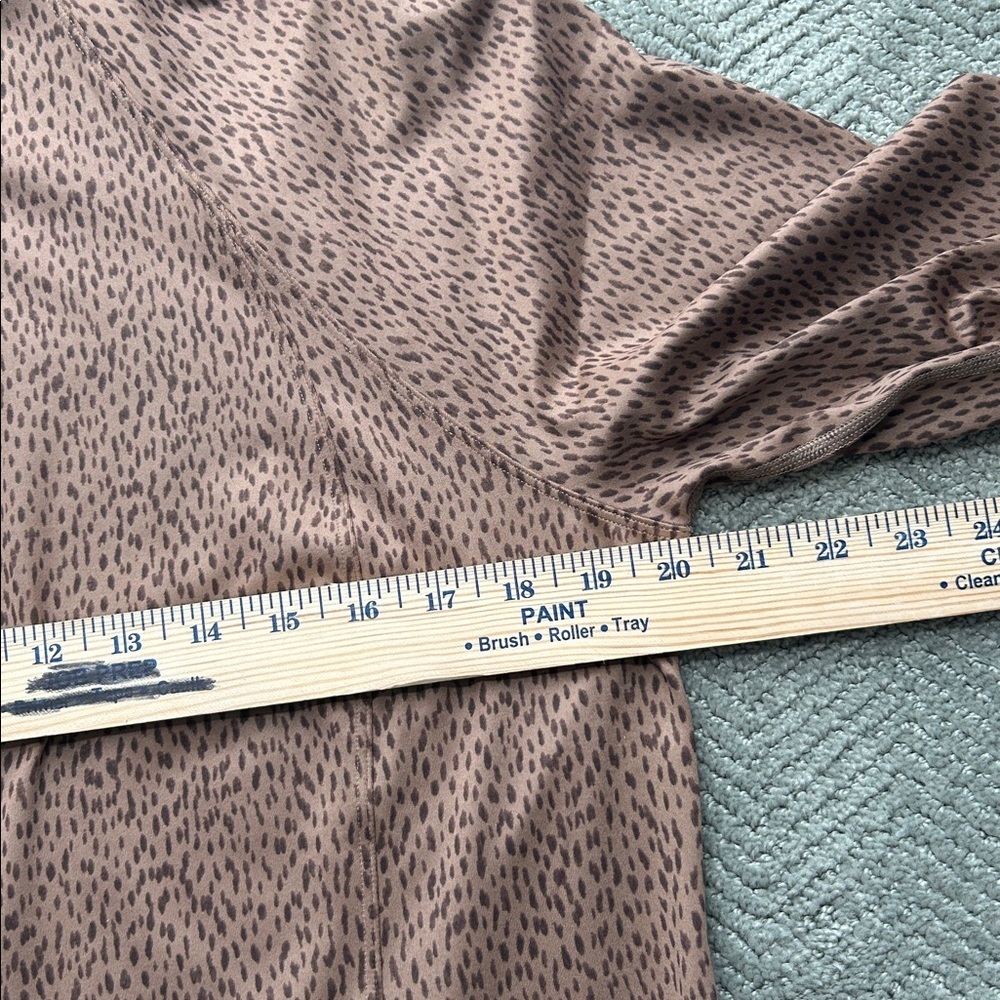 ATHLETA FULL ZIP JACKET XL BROWN - Picture 9 of 11